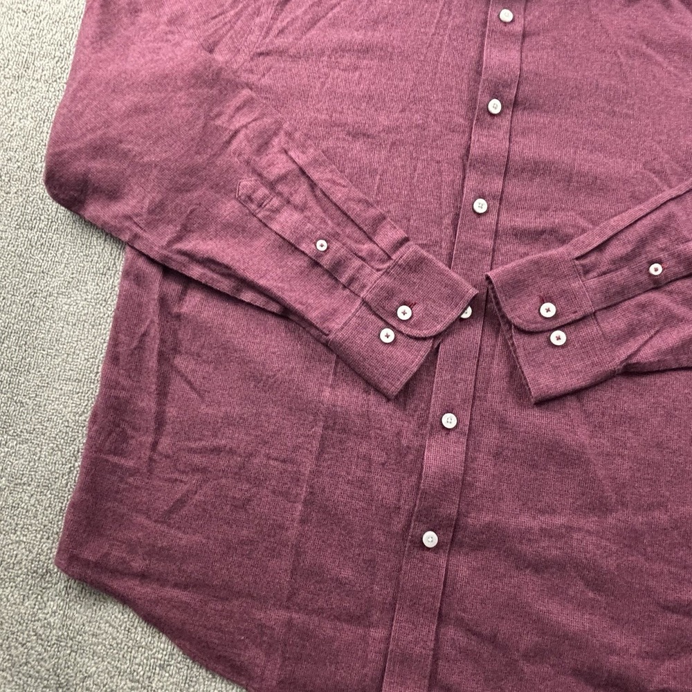 UNTUCKit Shirt Adult Extra Large Red Button Up Long Sleeve Casual Preppy Men's - Picture 6 of 14